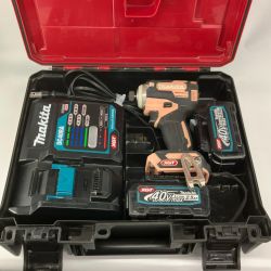 MAKITA マキタ 工具 締め付け工具 インパクトドライバ  TD001GDXFC ピンク 充電器・充電池2個・ケース付 Bランク
