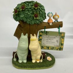 △△  加藤工芸 ムーミン フォトフレーム 靴ベラフォルダー 写真立て 靴ベラ欠品 Bランク