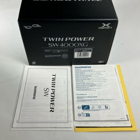  SHIMANO シマノ スピニングリール 21ツインパワーSW 4000XG 04221