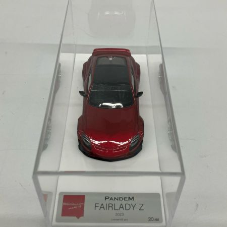  EIDOLON ミニカー アイドロン 1/43 パンデム Z 2023 WORKホイール キャンディレッド RB012B