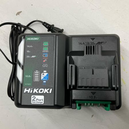  HiKOKI ハイコーキ インパクトドライバ  充電器・充電池2個・ケース付 36v 2.5Ah JD504120 U2528A U2524A 2511AB WH36DD2XHBSZ ブラック