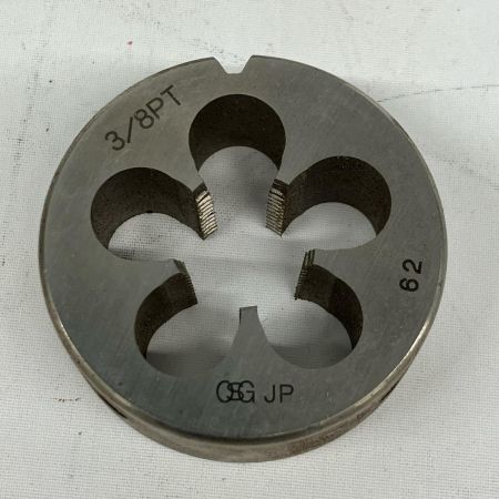  OSG テーパねじ切り丸ダイス  3/8PT 62 R共用