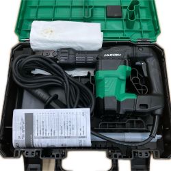 △△ HiKOKI ハイコーキ  AC100V 　ハンマ　ケース付き H41SA4 グリーン Aランク