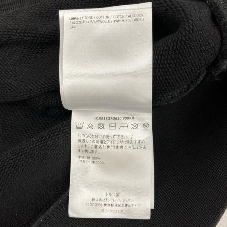  MONCLER モンクレール スウェット 一部色褪せあり XL G10918G79610 ブラック