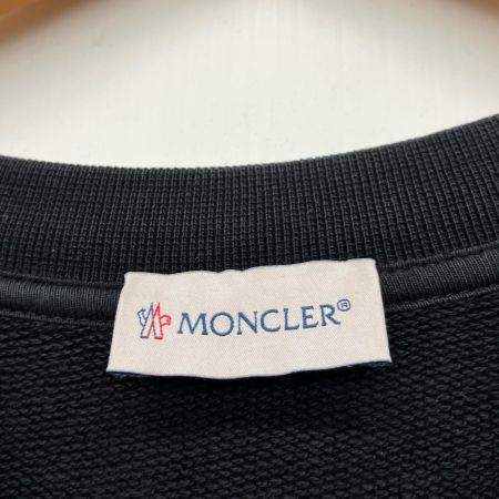  MONCLER モンクレール スウェット 一部色褪せあり XL G10918G79610 ブラック