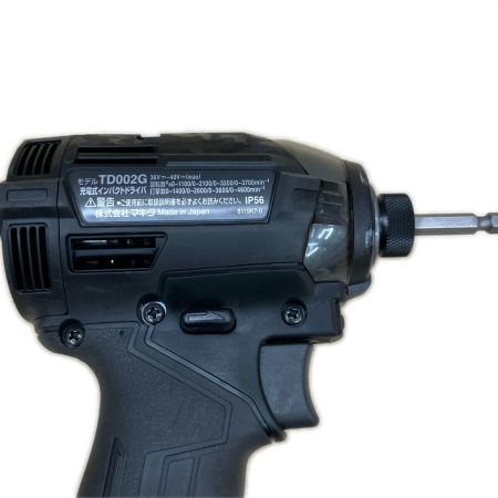  MAKITA マキタ 40V　充電式インパクトドライバ 　本体のみ TD002GRDXB ブラック
