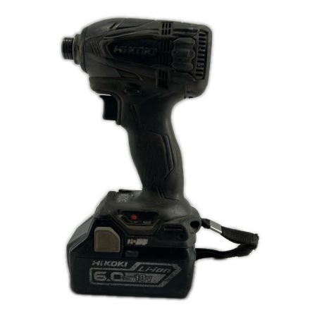 HiKOKI ハイコーキ インパクトドライバ　充電池1個付 18v  WH18DDL2 ブラック