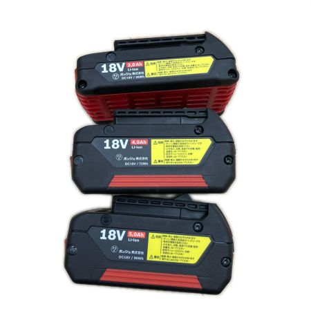  BOSCH ボッシュ 18V　充電式インパクトドライバ 充電器・充電池3個付き GDR18V-EC