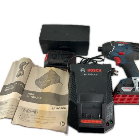 BOSCH ボッシュ 締め付け工具 インパクトレンチ BOSCH GDR18V-LI 充電器・充電池2個・ケース付 709000012 GDR18V-LI