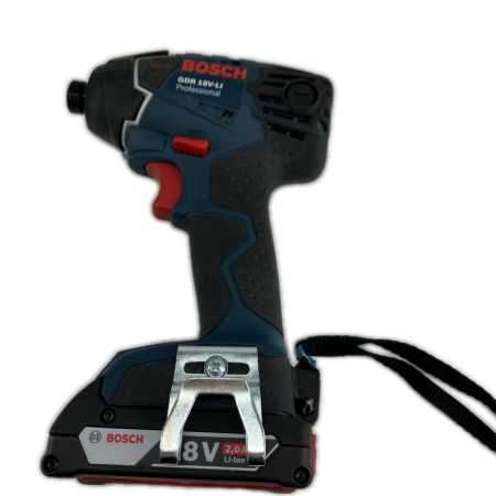 BOSCH ボッシュ 締め付け工具 インパクトレンチ BOSCH GDR18V-LI 充電器・充電池2個・ケース付 709000012 GDR18V-LI