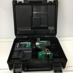  HiKOKI ハイコーキ 18V　充電式インパクトドライバ　充電器・ケース付き WR18DBDL2 グリーン Bランク