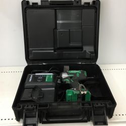 △△ HiKOKI ハイコーキ 18V　充電式インパクトドライバ　充電器・ケース付き WR18DBDL2 グリーン Bランク