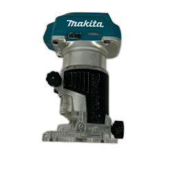 △△ MAKITA マキタ ルーター ビット以外完備 コードレス式 18v RT50D ブルー Bランク