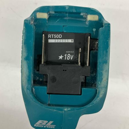  MAKITA マキタ ルーター ビット以外完備 コードレス式 18v RT50D ブルー