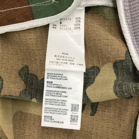  THUG CLUB Burnt Tango Charlie Bomber M TC25JP0204 迷彩*グレー