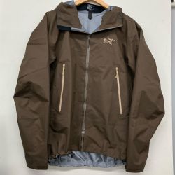 △△ ARC'TERYX アークテリクス ベータ SL ジャケット BETA SL JACKE M 襟首回り汚れ有 X000010553 ブラウン Bランク