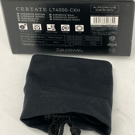  DAIWA ダイワ スピニングリール 24セルテート LT4000-CXH 00061182