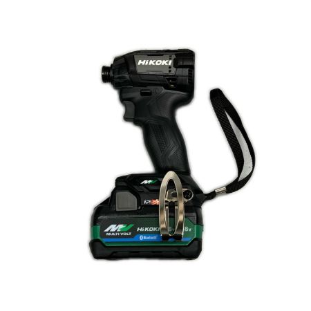  HiKOKI ハイコーキ インパクトドライバ充電器・充電池2個・ケース付 36v 2.5Ah JN504147 T2543 2510AB WH36DD2XHBSZ ブラック