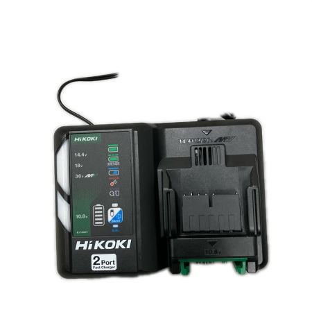  HiKOKI ハイコーキ インパクトドライバ充電器・充電池2個・ケース付 36v 2.5Ah JN504147 T2543 2510AB WH36DD2XHBSZ ブラック