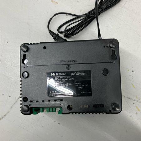 HiKOKI ハイコーキ インパクトドライバ充電器・充電池2個・ケース付 36v 2.5Ah J1602722 T2602 2512AB WH36DD2XHLSZ アグレッシブグリーン