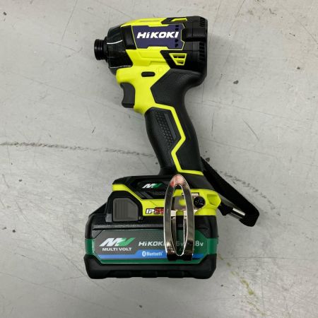  HiKOKI ハイコーキ インパクトドライバ 充電器・充電池2個・ケース付 36v 2.5Ah JD505602 WH36DD2XHYSZ イエロー