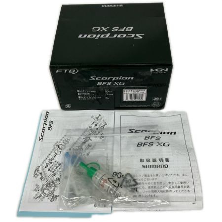 SHIMANO シマノ ベイトリール スコーピオンBFS XG 右 03757