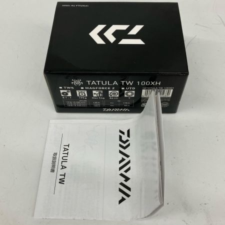  DAIWA ダイワ ベイトリール タトゥーラTW100XH 00630039