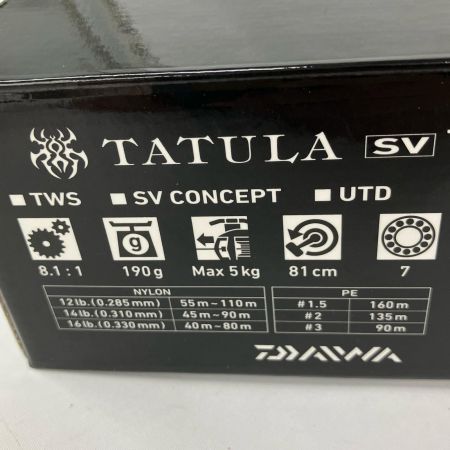  DAIWA ダイワ ベイトリール  20タトゥーラ SV TW 103XH 00630091