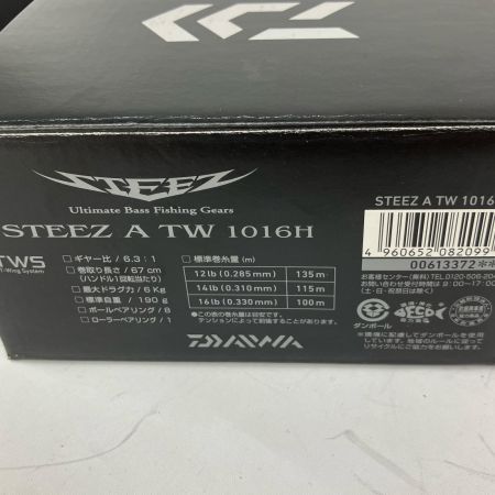 DAIWA ダイワ ベイトリール スティーズ A TW 1016H ハンドルノブ変更済 00613372