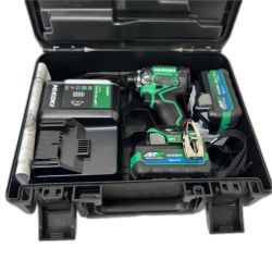 △△ HiKOKI ハイコーキ インパクトドライバ 充電器・充電池2個・ケース付 コードレス式 36v WH36DC Sランク