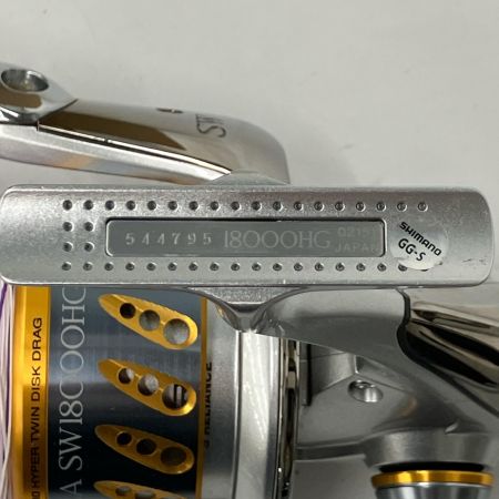  SHIMANO シマノ スピニングリール 08ステラ SW18000HG 02151