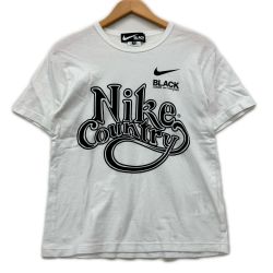 △△ BLACK COMME des GARCONS ×NIKE Tシャツ AD2020 M ホワイト Aランク