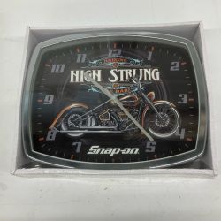 △△ Snap-on スナップオン 時計 壁掛け バイク Sランク