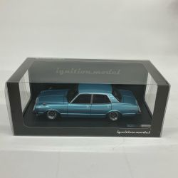 △△  ミニカー 1/18 Toyota Mark II Sedan Grande (MX41) Light Blue Metallic イグニッションモデル Sランク