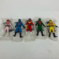 △△  バンダイ ソフビ魂 秘密戦隊ゴレンジャー 5体セット Aランク