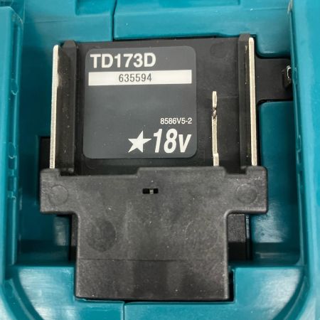  MAKITA マキタ 充電式 インパクトドライバ 18v TD173DZ