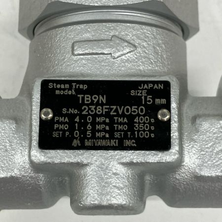  MIYAWAKI ミヤワキ スチームトラップ 15A TB9N
