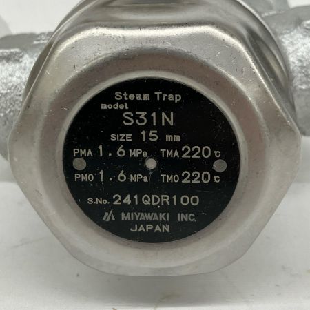  MIYAWAKI ミヤワキ スチームトラップ 15A S31N