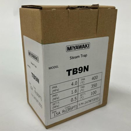 MIYAWAKI ミヤワキ スチームトラップ 15A  TB9N 3