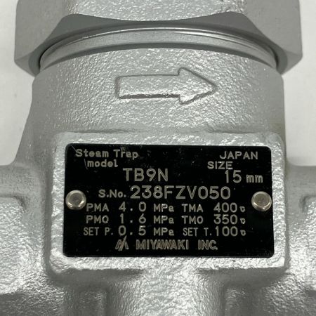  MIYAWAKI ミヤワキ スチームトラップ 15A  TB9N 2