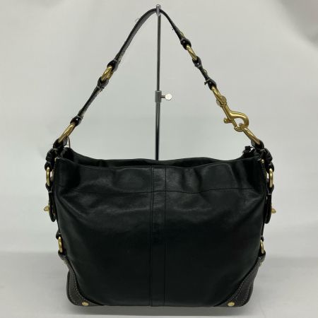  COACH コーチ  ワンショルダーバッグ レザー ターンロック   10615 ブラック