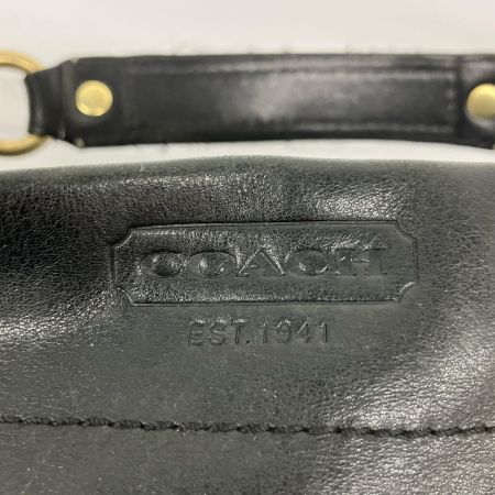  COACH コーチ  ワンショルダーバッグ レザー ターンロック   10615 ブラック