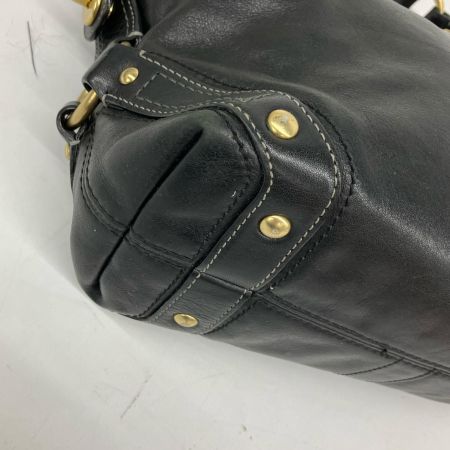  COACH コーチ  ワンショルダーバッグ レザー ターンロック   10615 ブラック