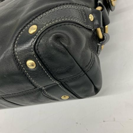  COACH コーチ  ワンショルダーバッグ レザー ターンロック   10615 ブラック