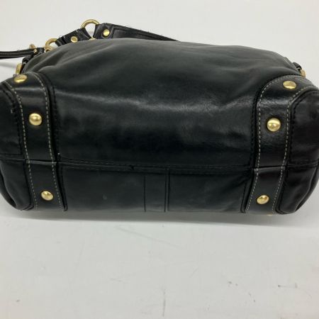  COACH コーチ  ワンショルダーバッグ レザー ターンロック   10615 ブラック