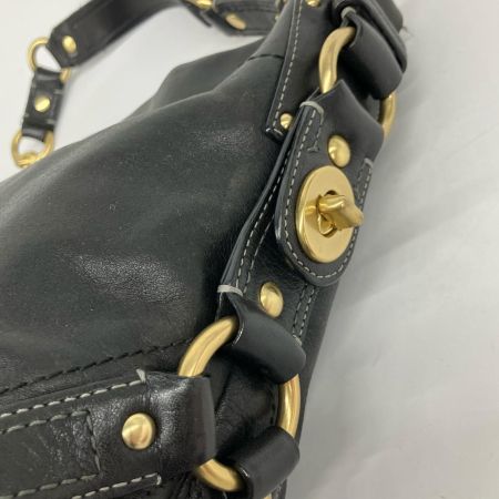  COACH コーチ  ワンショルダーバッグ レザー ターンロック   10615 ブラック
