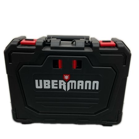  UBERMANN 充電式振動ドリルドライバー 5.0Ahセット 18v UB18VVDDBL60BFS レッド