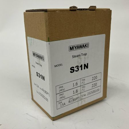  MIYAWAKI ミヤワキ スチームトラップ 15A  S31N 5