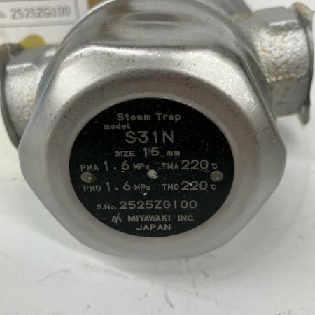  MIYAWAKI ミヤワキ スチームトラップ 15A  S31N 5