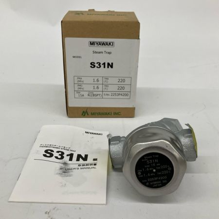  MIYAWAKI ミヤワキ スチームトラップ 15A S31N 2